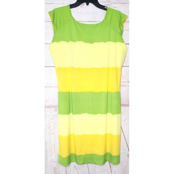 Club Style Bright Color Poly/Spandex Sleeveless Nightgown Bold & Comfortable - Picture 5 of 12